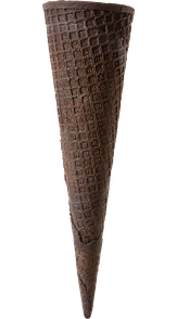 Tall Cocoa Waffle Cone