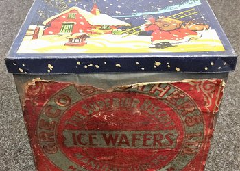Very Old Greco Brothers Wafer Tin