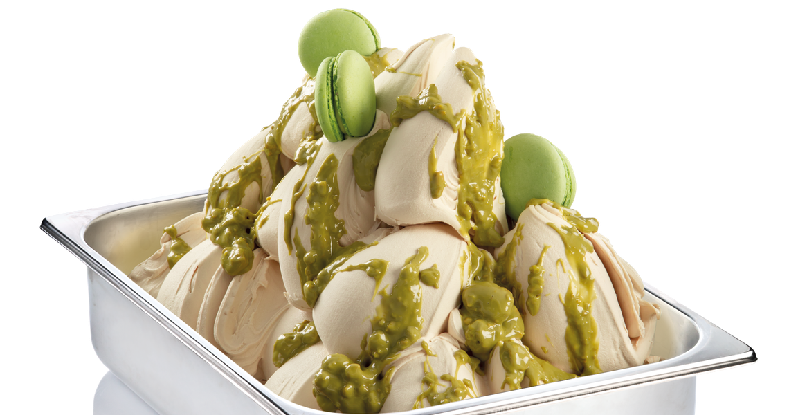 Pistachio Macaron, Our Newest Gelato Flavour!