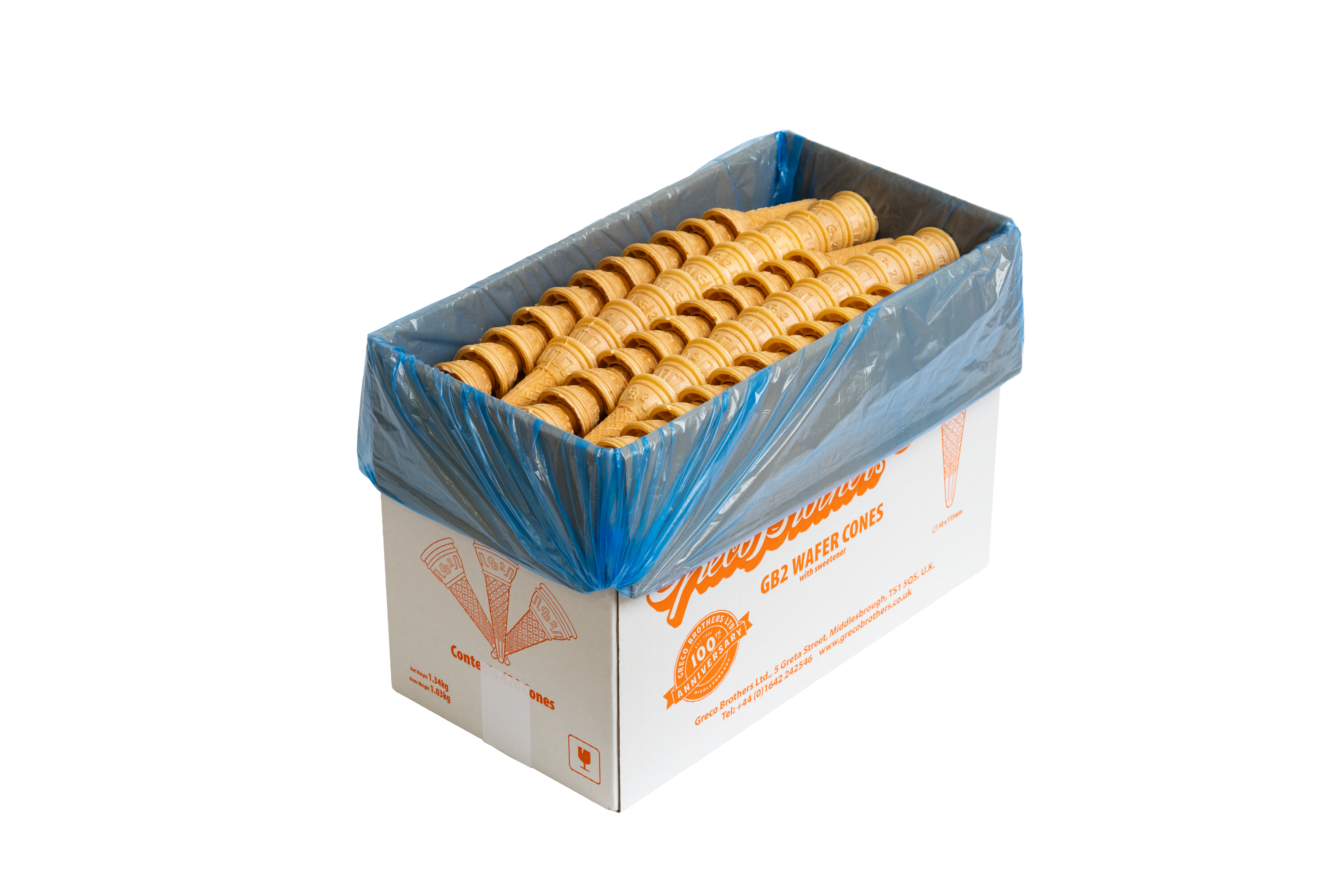 GB2 Wafer Cone  (50mm x 120mm)