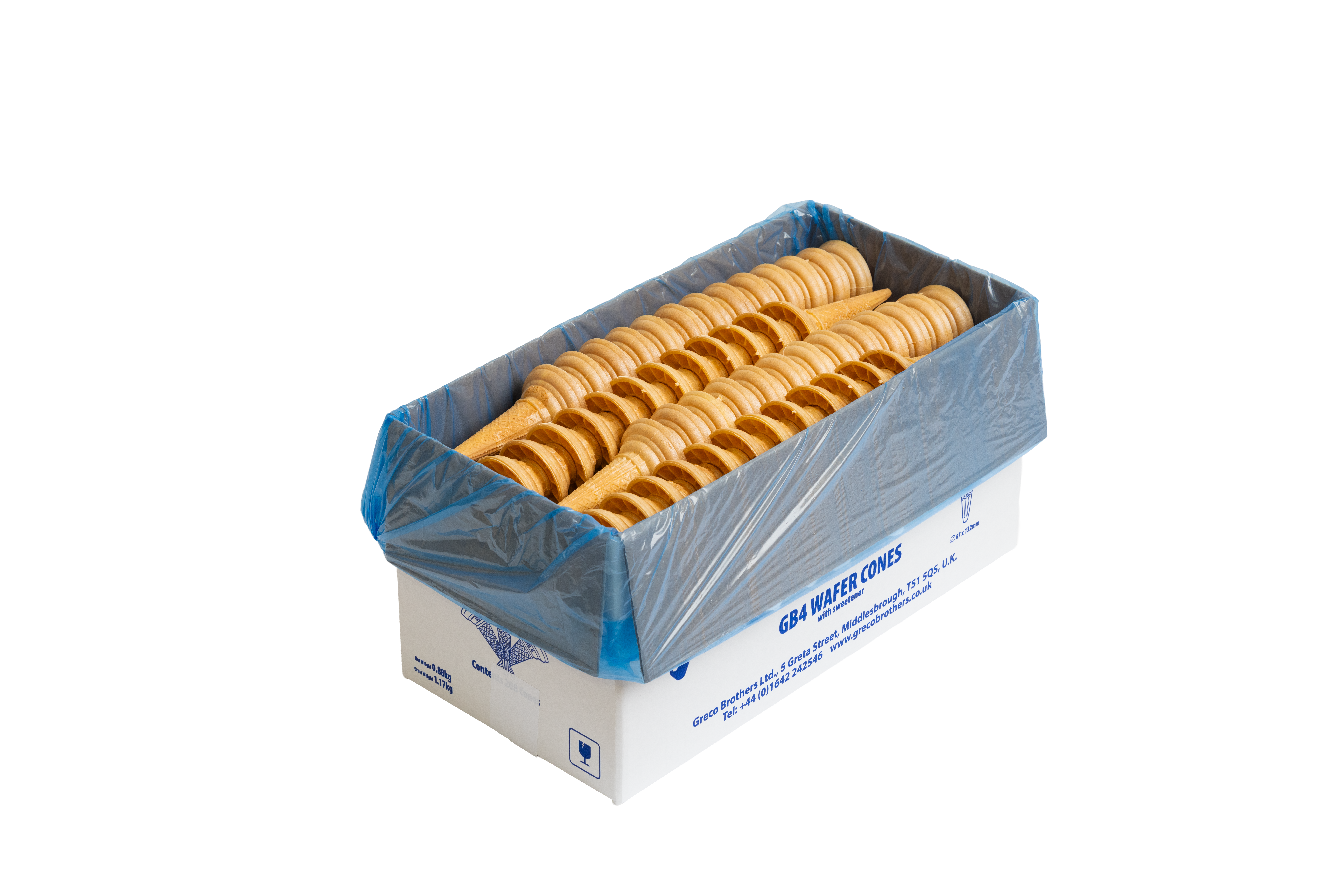 GB4 Wafer Cone (67mm x 132mm)