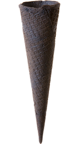 Tall Dark Cocoa Sugar Cone