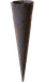 Tall Dark Cocoa Sugar Cone x 120
