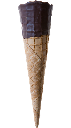 Tall Choc Dip Waffle Cone x 105