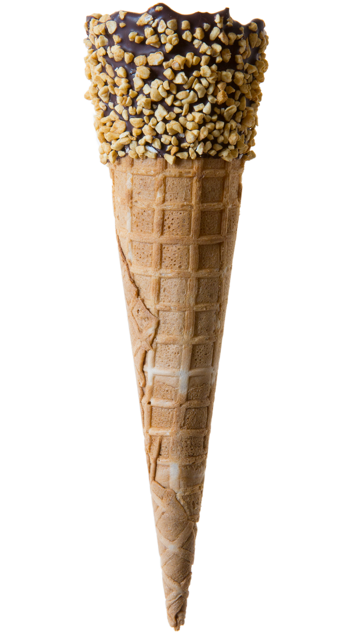 Tall Granellata Waffle Cone x 90