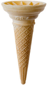 GB4 Large Wafer Cone x 208