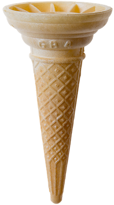 GB4 Large Wafer Cone x 208