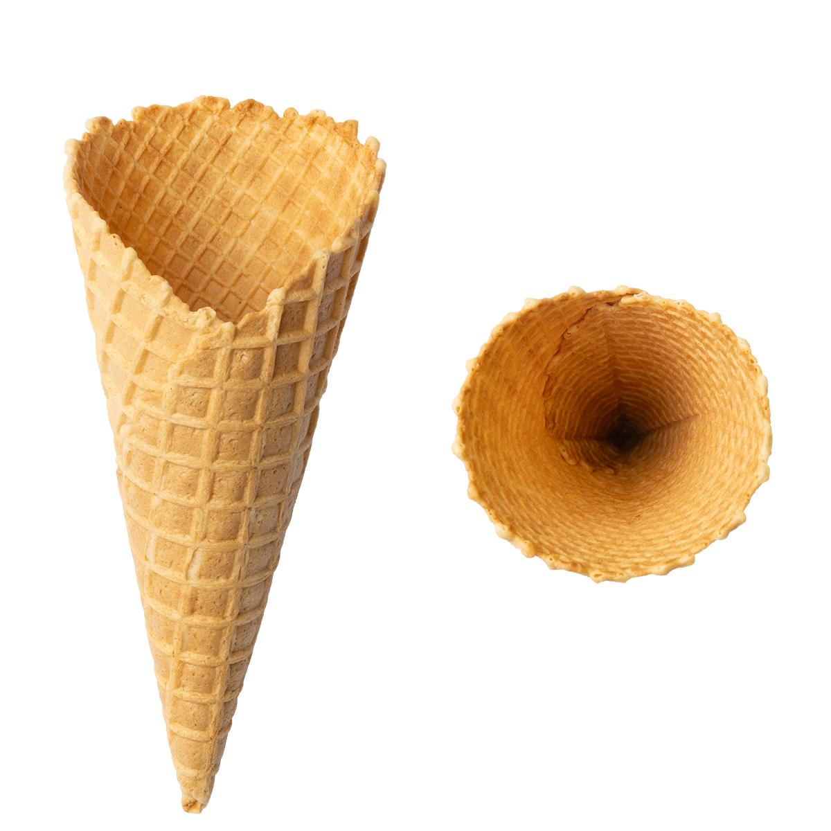 Palermo Medium Waffle Cone (70mm x 162mm)