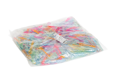 Reusable Multicolour Transparent Spoon 9.6cm (10 bags x 1kg)