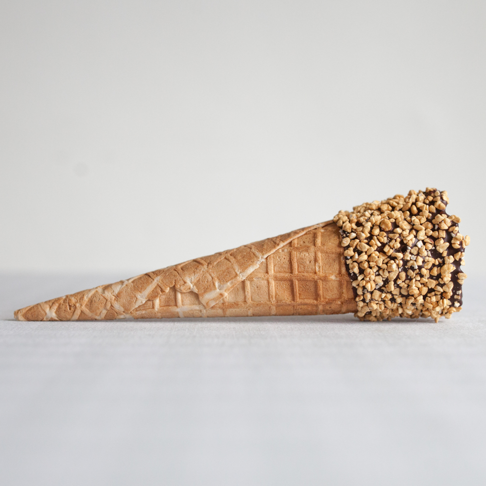Tall Granellata Waffle Cone (48mm x 170mm)