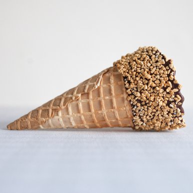Medium Granellata Waffle Cone (70mm x 155mm)