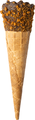 Tall Biscoff Waffle Cone (48mm x 177mm)