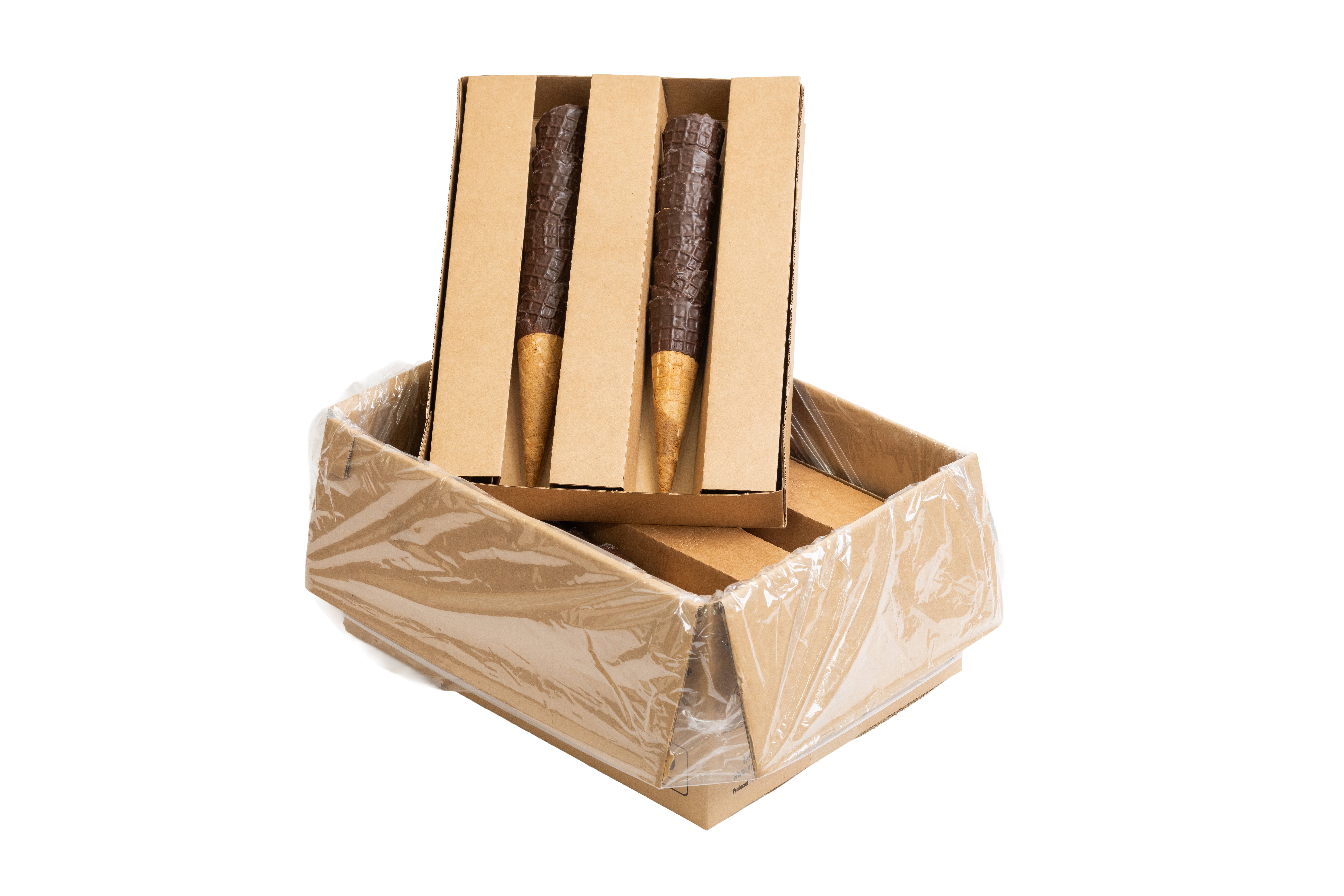 Tall Choc Dip Waffle Cone (50mm x 170mm)