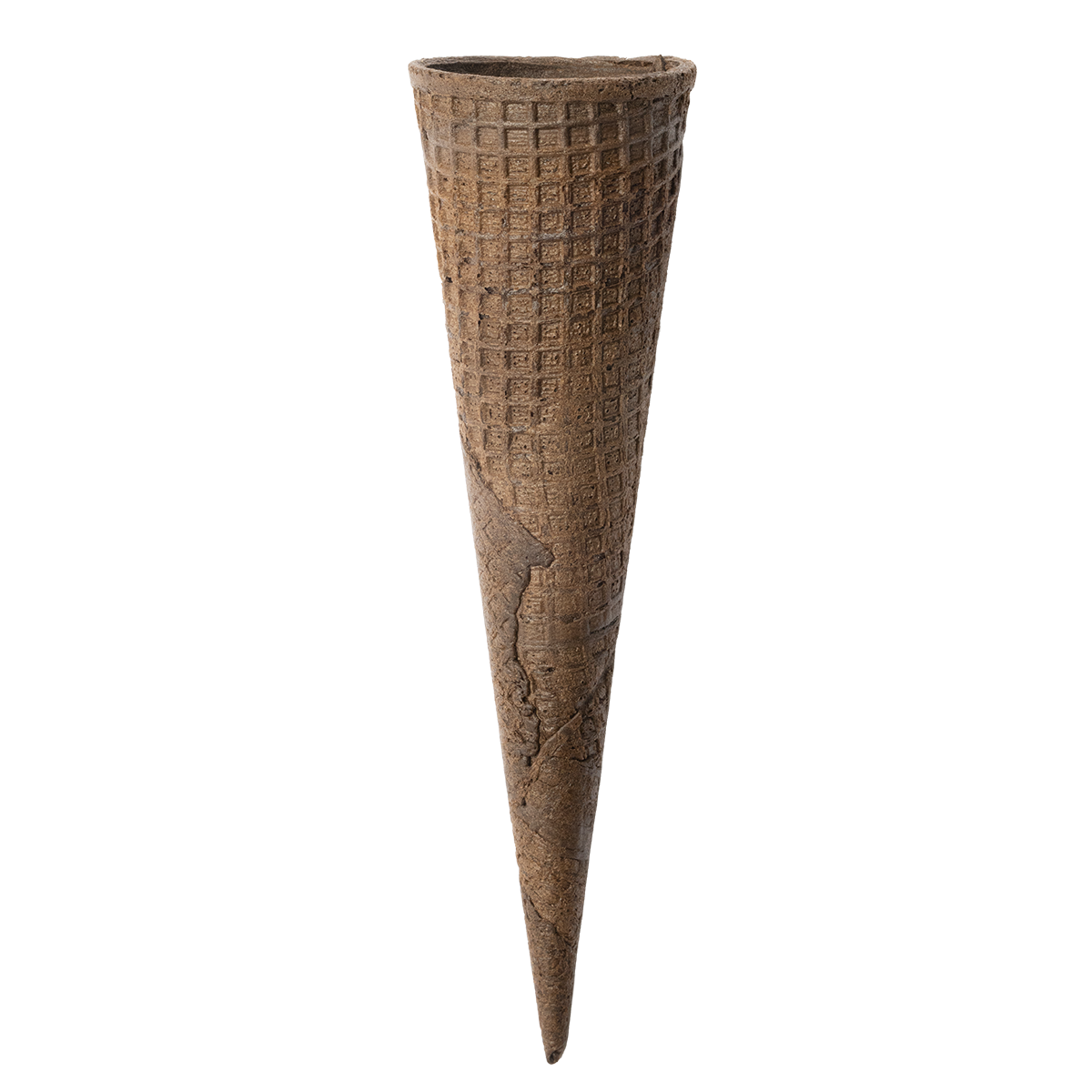 Tall Dark Cocoa Sugar Cone                                   (50mm x 178mm)
