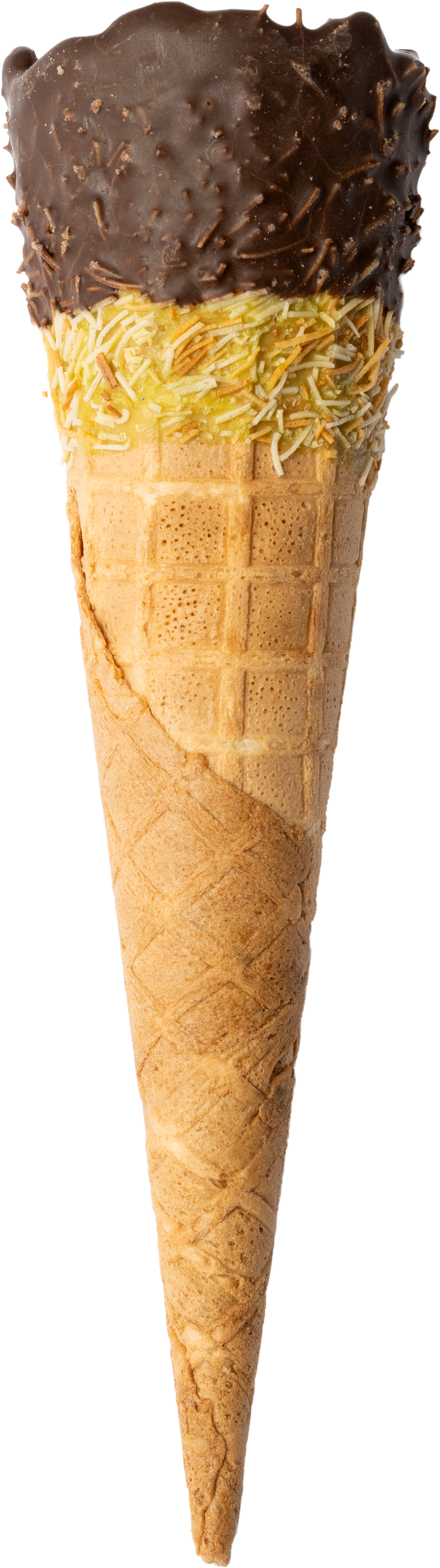 Tall Dubai Choc Waffle Cone (50mm x 178mm)
