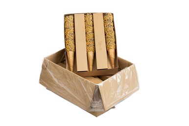 Tall Granellata Waffle Cone (52mm x 177mm)