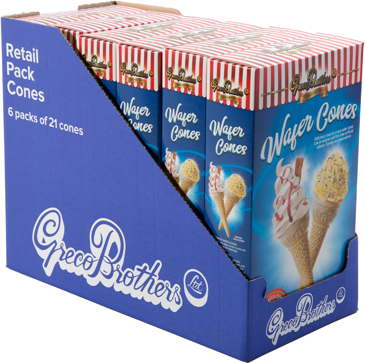 Retail Pack Cones 6 x 21